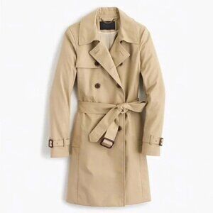 J. Crew Icon Trench Coat in Light Khaki